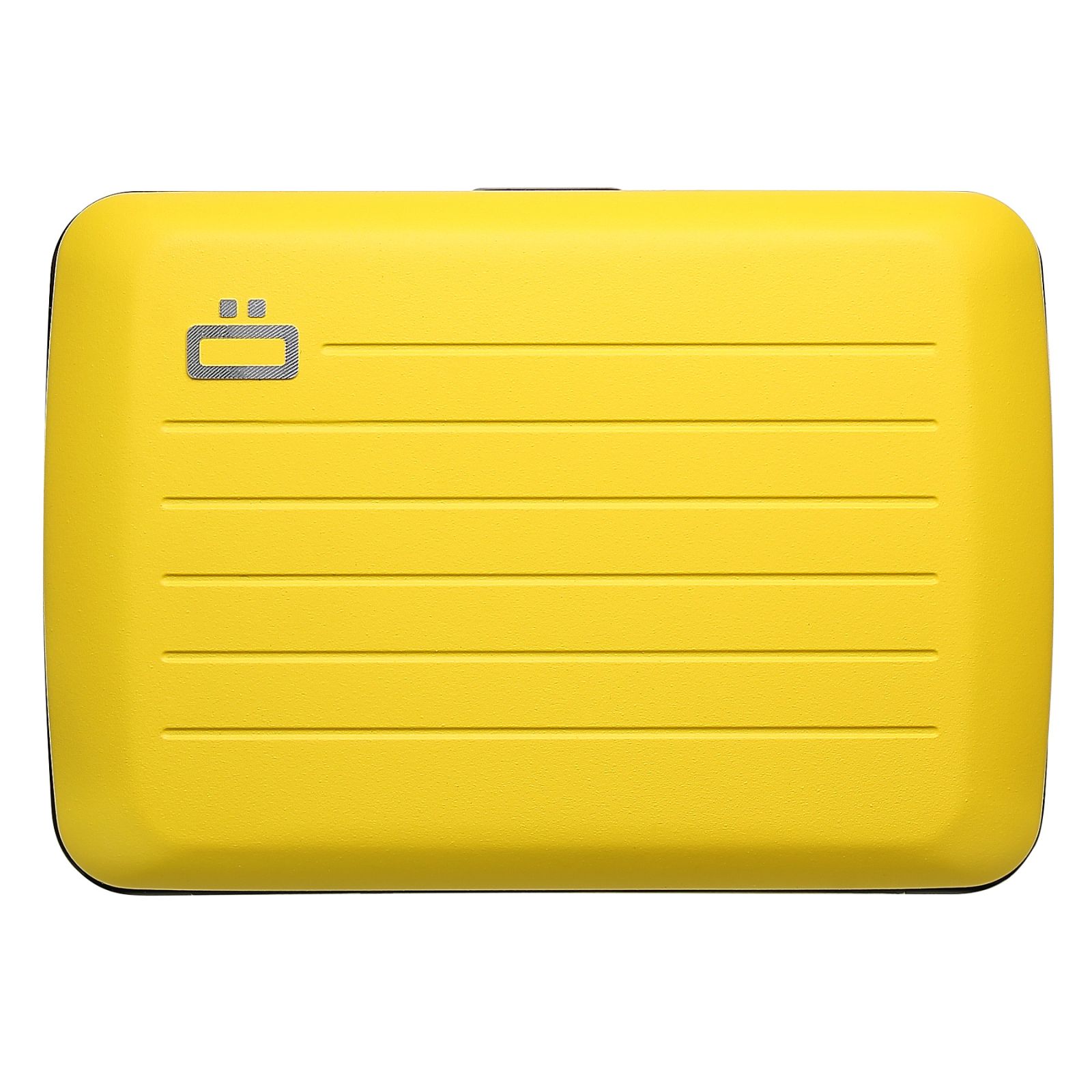 OGON Aluminum Wallet Smart Case V2.0 - Matt Yellow